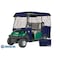 Eevelle Greenline 4 Passenger Drivable Golf Cart Enclosure - Navy GLEN04 - alternate 1